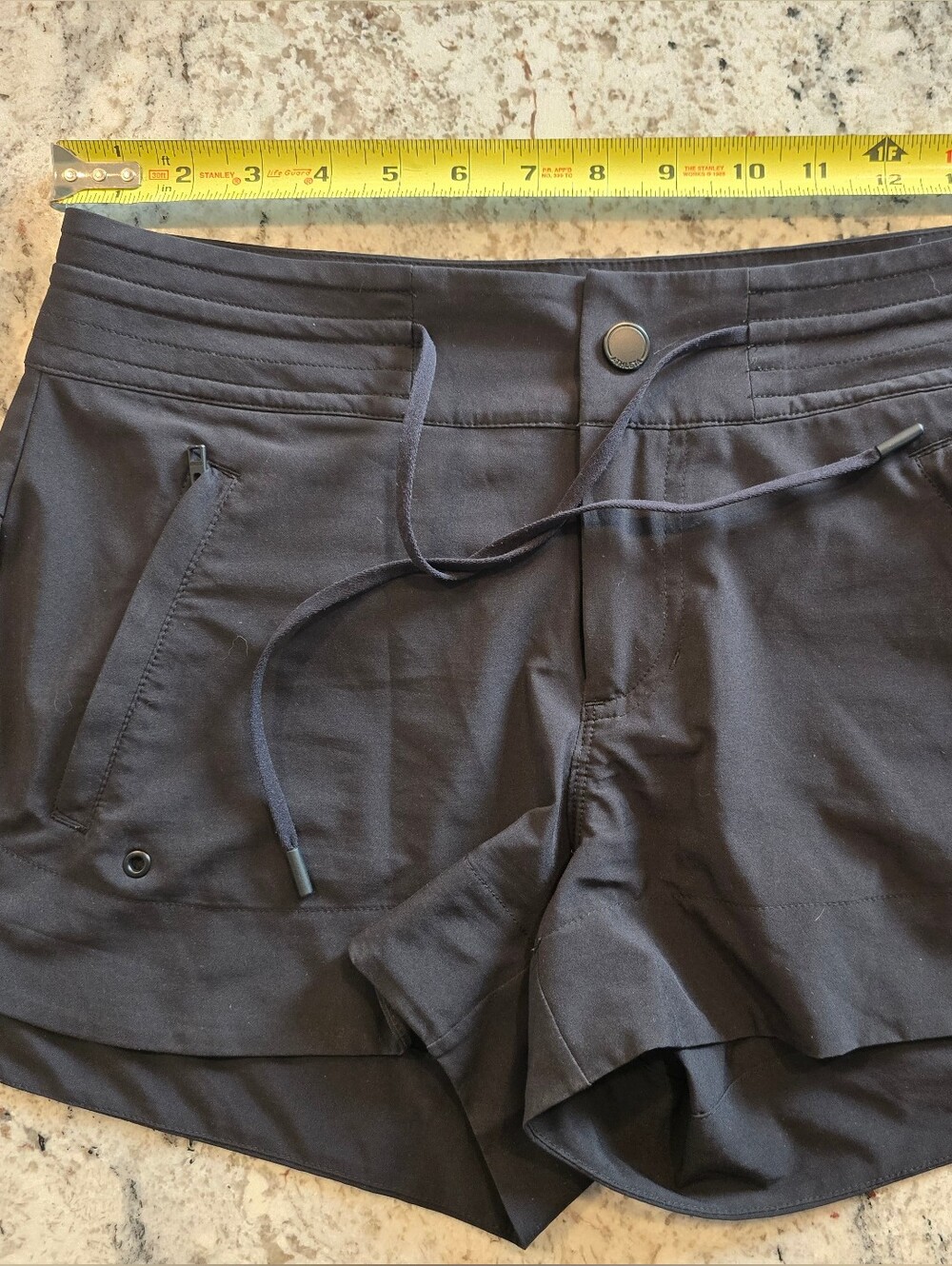 Athleta Women’s Black Drawstring Active Shorts